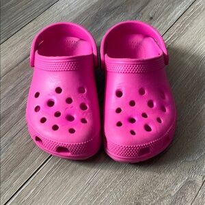 CROCS Kids Vibrant Pink Sandals